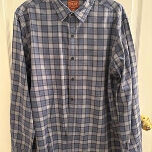 Red Ale Men's Casual Blue Checkered Shirt